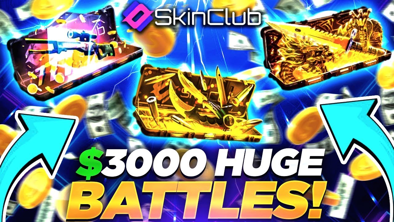 SKINCLUB $3000 EXPENSIVE CASE BATLES !! ?! | SkinClub Promo Code 2025 | SkinClub Case Opening|