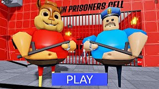 ALVIN THE CHIPMUNKS BARRY'S PRISON RUN! OBBY Full Gameplay #roblox