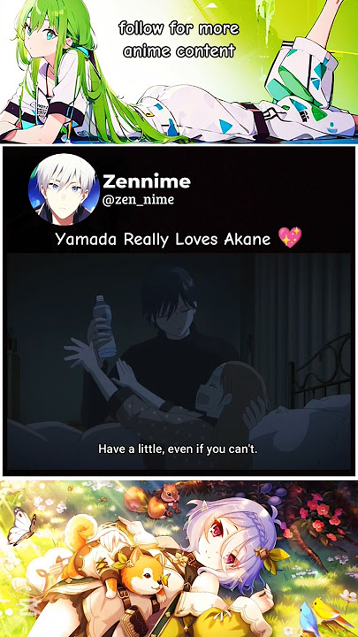 Yamada really loves Akane 💖 | My Love Story with Yamada-kun at Lv999 | #anime #animeedit #shorts