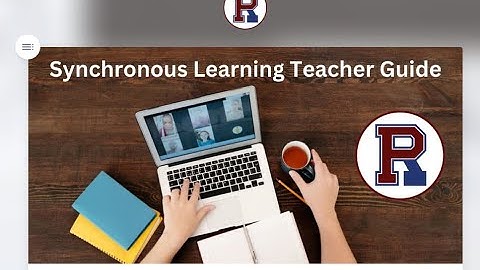 Preparing for Synchronous Learning at Riverton Parke 💻