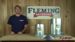 Hanging Metal Chicken Feeders