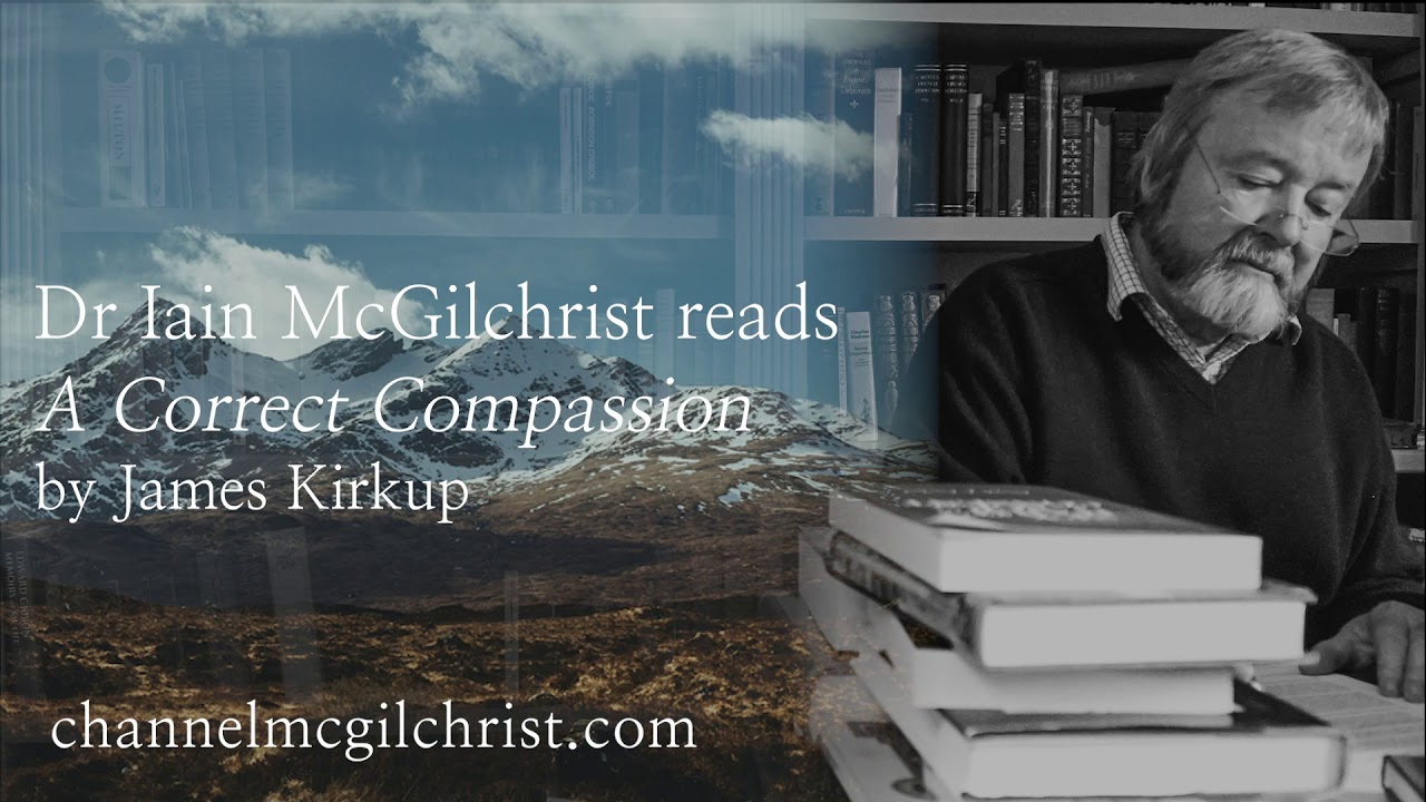 Jim Read Compassion Daily Poetry Readings #191: A Correct Compassion by James Kirkup read ...