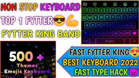 BEST FYTER KEYBOARD 2022 | FAST TYPING KEYBOARD | AUTO CAPITAL | FB FYT 2022