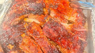 GRILLED SPARE RIBS
