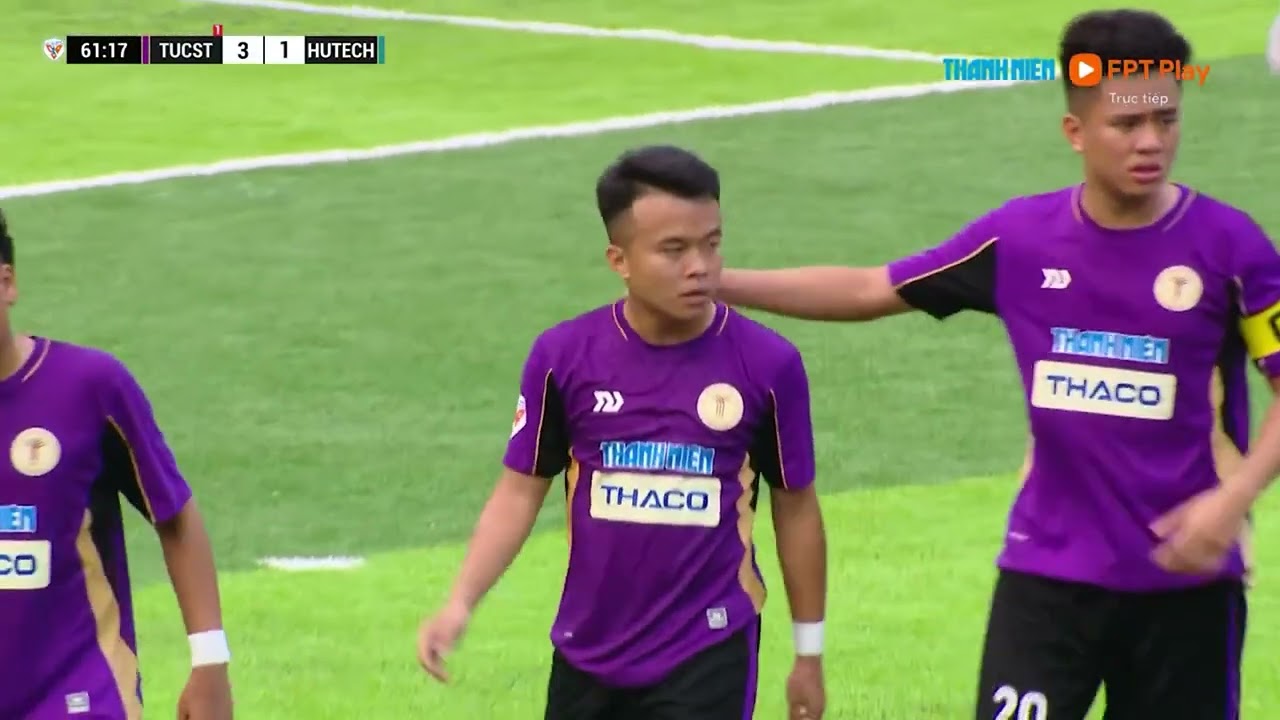 Highlight Trường ĐH VH-TT-DL Thanh Hóa 3-2 Trường ĐH Công nghệ TP.HCM: ĐKVĐ thắng nhọc nhằn