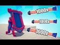 SPIDERMAN MIRROR SHIELD vs 2000x OVERPOWERED UNITS - TABS | Totally Accurate Battle Simulator 2026