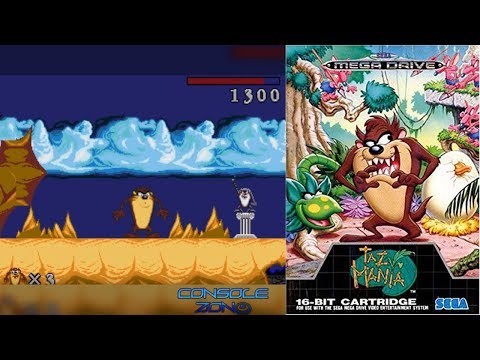 Taz-Mania (Тазмания) - прохождение игры (Sega Mega Drive, 16-bit)