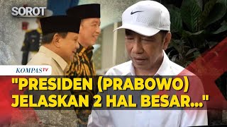 Jokowi Leaks Contents of Meeting with Prabowo at the Palace, Discussing BoP and RI-US Trade Tariffs