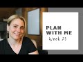 Plan With Me | Productivity | Hobonichi Cousin | June 1st- June 6th