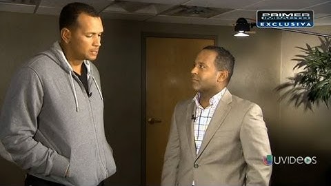 La historia detrás de la exclusiva de Alex Rodríguez - Primer Impacto