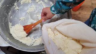HOW TO MAKE SUUN HURUUD???| Mongolian Traditional Dairy Product