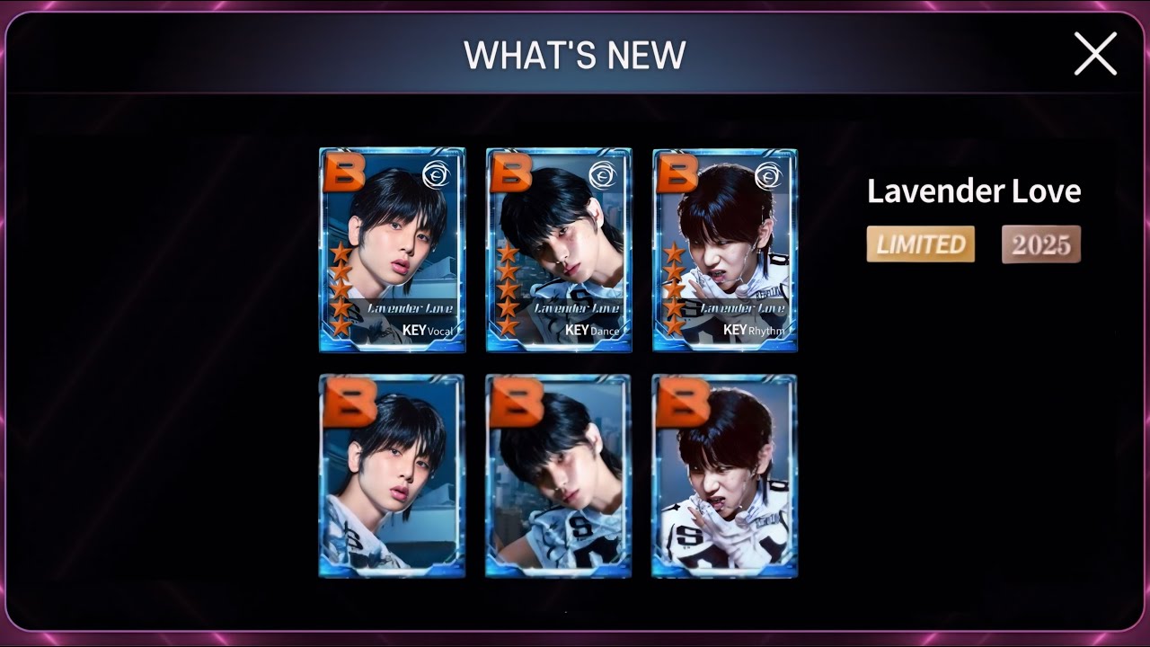 [Superstar SMTOWN] Hunting Key 'Lavender Love' LE Theme