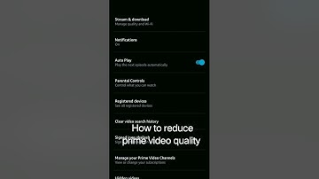 How to reduce prime video quality.. #amazonprime