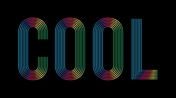 How to create Gradient Scratch Lines Text in Adobe Illustrator CC