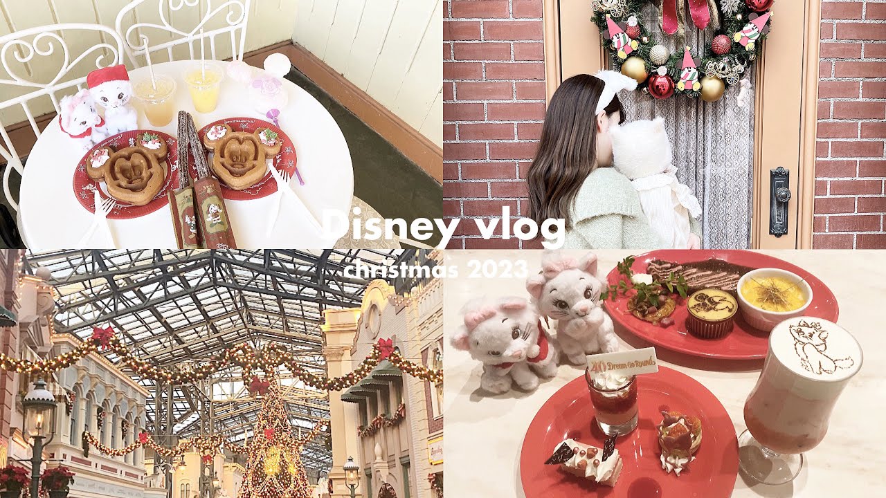 ［Disney vlog］ディズニークリスマスで過ごす1日🎅🏻🌲 | TokyoDisneyland | クリスマスフード