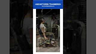 Abduktoren trainieren an der Maschine | Effektives Beintraining Daniela Lovric SNF Academy Schweiz