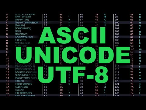 ASCII, Unicode, UTF-8: Explained Simply