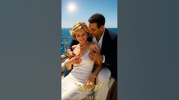 Dodi Fayed Romancing With Princess Diana at the Yacht in the Mediterranean