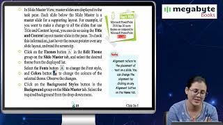 Ch 7 | Megabyte Books | Click On | Class 5 | Formatting a Presentation | For children