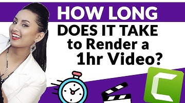 Camtasia 2020 How Long Does it Take to Render a 1hr Long Video? 🤷