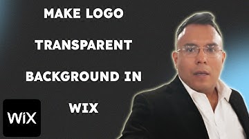 How To Make Logo Transparent Background In WIX  { 2025 edition }