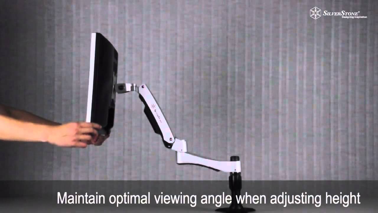 Silverstone ARM11: Brazos soporte para monitor Silverstone ARM11.