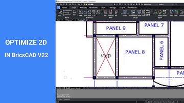OPTIMIZE 2D IN BricsCAD V22