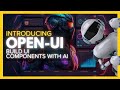 Openui build ui components easily screenshot  texttocode  ai writes code itself