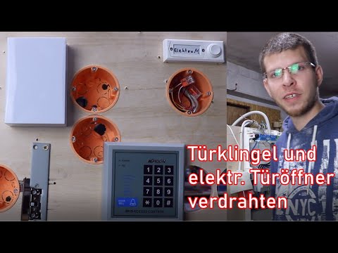 Türklingel und RFID Türöffner verdrahten! ElektroM