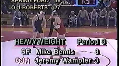 Jeremy Wampler Overtime Win (OJR Wrestling 1997-19...