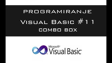 VISUAL BASIC | TUTORIAL #11 - Combo Box [HD 2016]