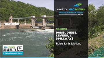 Flexible Design Solutions for Resilient Dams & Spillways: Geocells for Slopes & Load Support