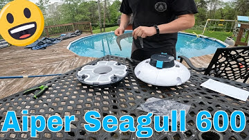 Aiper Seagull 600 Robot Pool Cleaner on AMAZON - Unboxing & First Impressions
