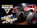 Will the Amazing Spider-Man get caught in his own web? / Monster Jam Crush It Or Crash It!