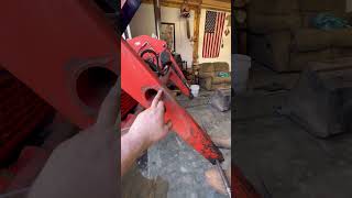 Fixing A Bent Tractor Loader