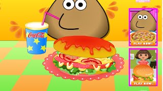 Pou Games / Pou Hot Dog Kitchen - Games For Children & Kids screenshot 3