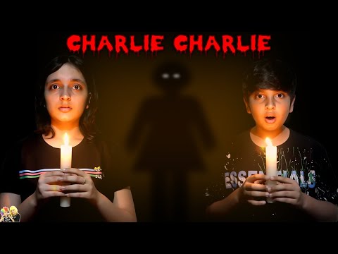 CHARLIE CHARLIE | Funny Horror Story | Horror Comedy Family Challenge | Aayu and Pihu Show