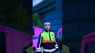 Неадекватный водитель 67 в GTA 5 RMRP ГТА 5 / Криминальная Москва  -  #shorts #рмрп #rmrp #gtarp