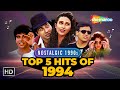 Superhit 90s Hindi Pop Songs | Top Bollywood Superhit Hindi Songs of 1994 | All-Time Hit Songs