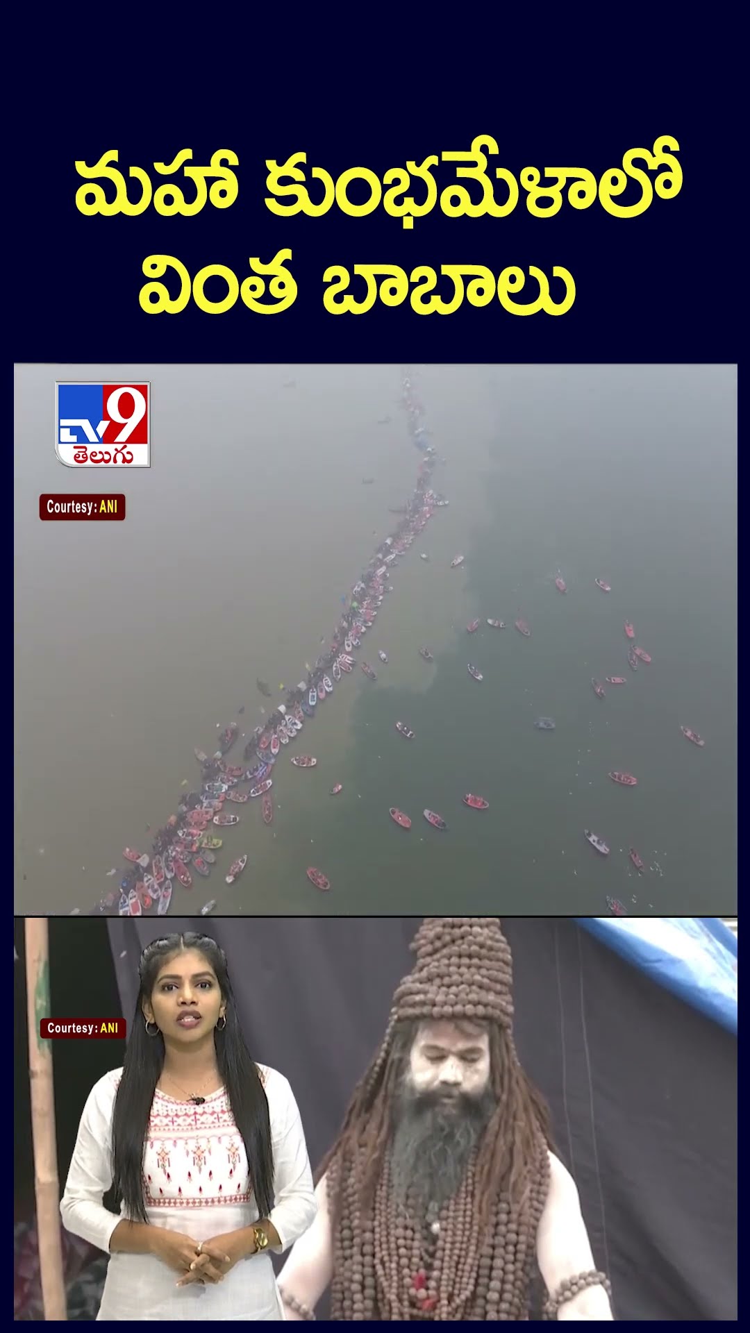 మహా కుంభమేళాలో వింత బాబాలు -TV9