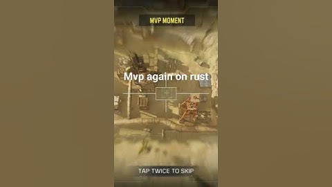 Rust COD Mobile MVP moment