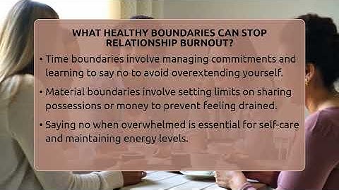 What Healthy Boundaries Can Stop Relationship Burnout? - The Personal Growth Path