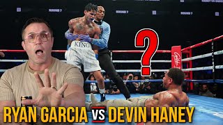 Why does Devin Haney keep talking about Ryan Garcia?