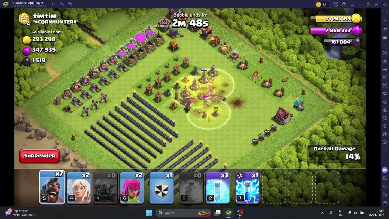 Epic Clash of Clans Raids! Looting Resources  & Upgrading Resources  💰🔥