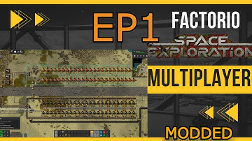 Factorio multiplayer space exploration EP 1 - A New Adventure
