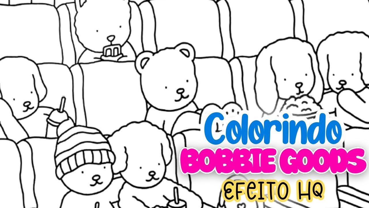 PINTANDO BOBBIE GOODS | EFEITO HQ | DIAS FRIOS | CINEMA | PINTE COMIGO ...