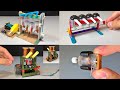 4 WAYS TO MAKE A SIMPLE ENGINES AT HOME - HOMEMADE MOTORS - INCREDIBLE IDEAS