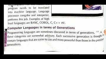 Computer Languages, Computer, Class 3  Lesson 7, By Ms Jyoti