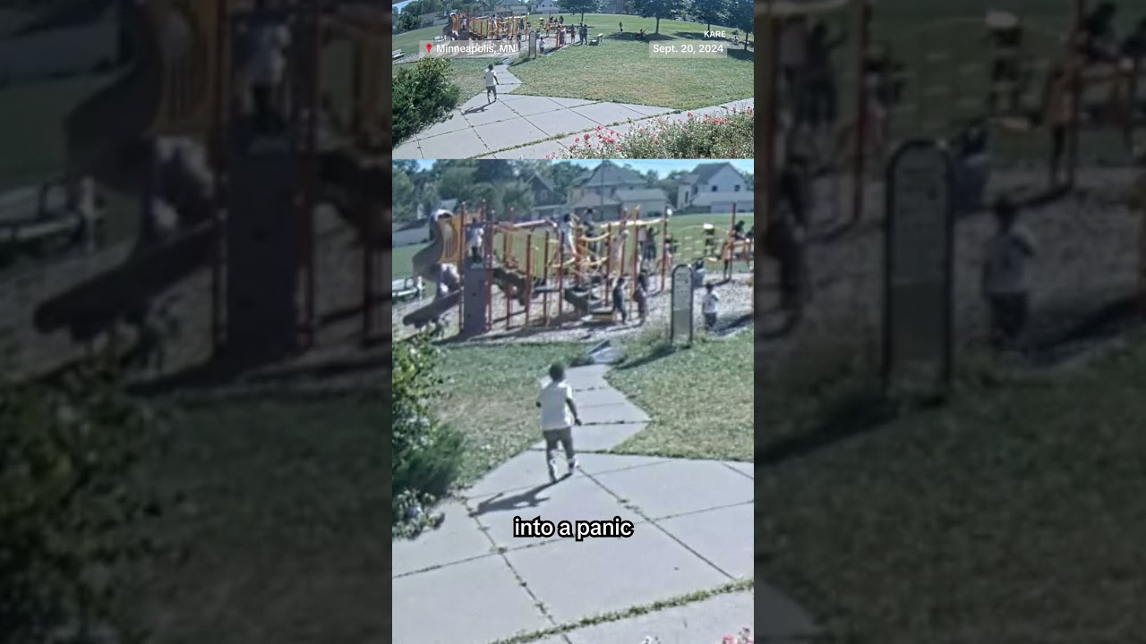 10-year-old recklessly drives stolen car through playground