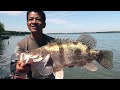 Amazing fishing big fish  fishing mandarin perch